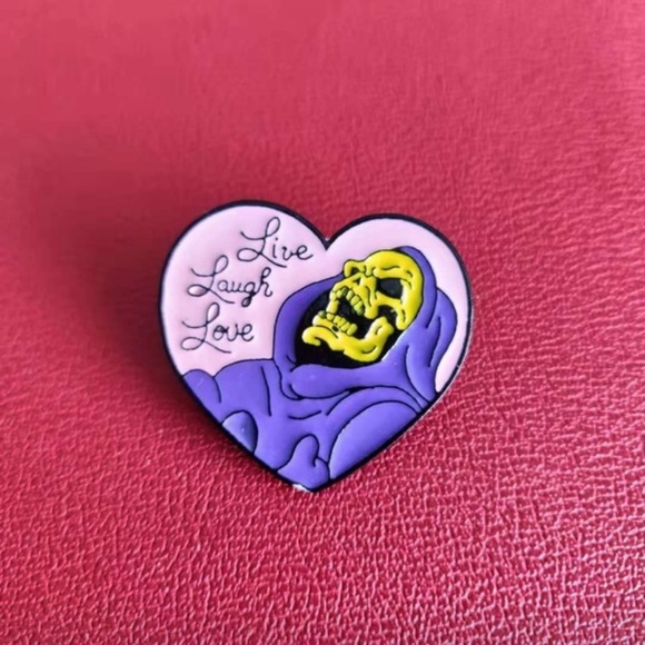 “Live Laugh Love” pin 💀 - Picture 6 of 7